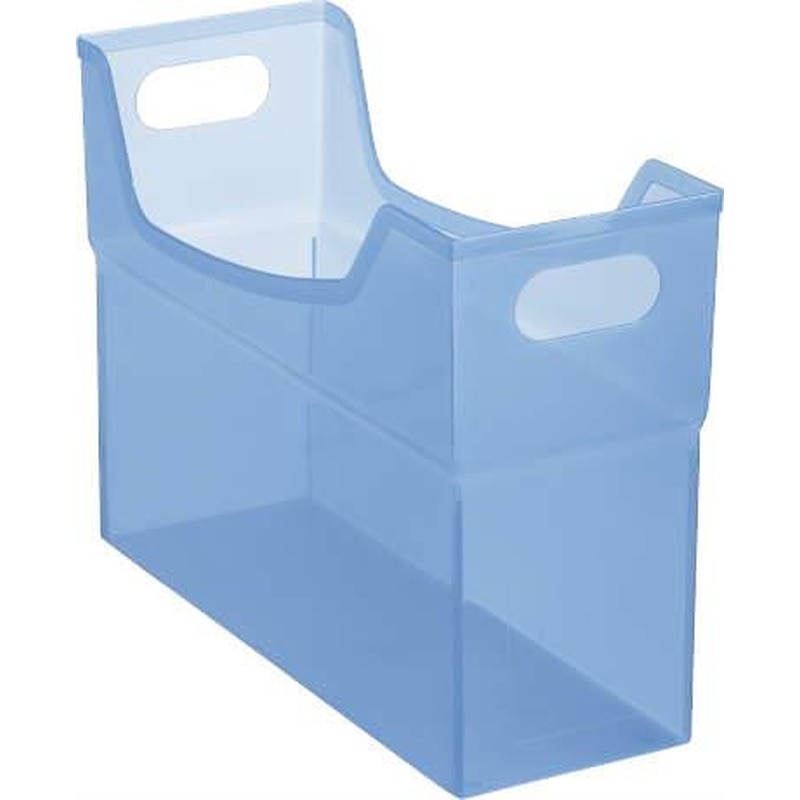 エスコ EA954TE-57 127x332x235mmファイルスタンド(青) 1個（ご注文単位1個）【直送品】