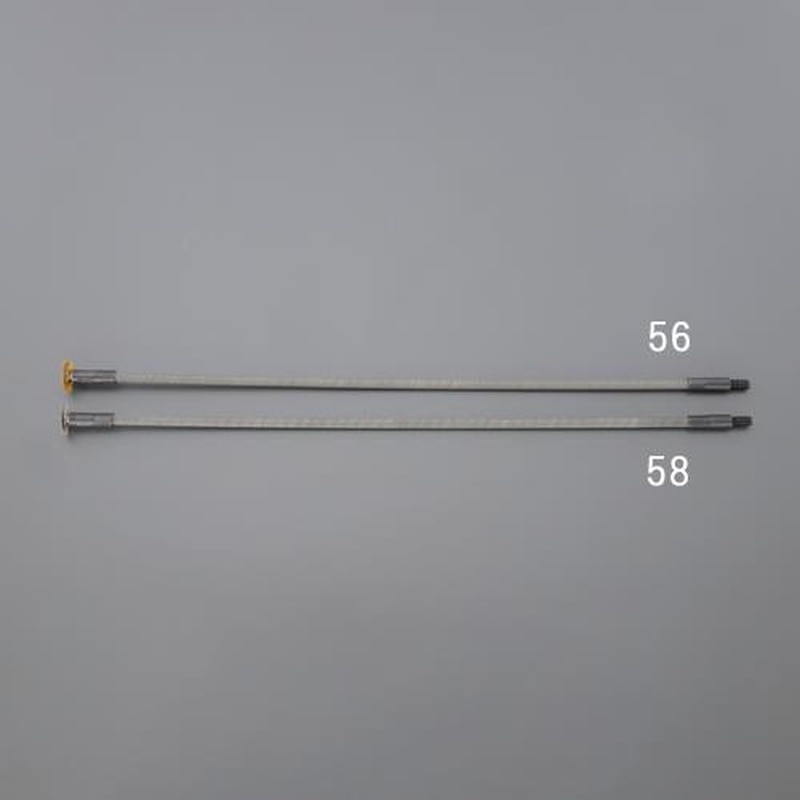 エスコ EA115GF-59 460mmU-チューブブラシ(ステンレス製) 1個（ご注文単位1個）【直送品】