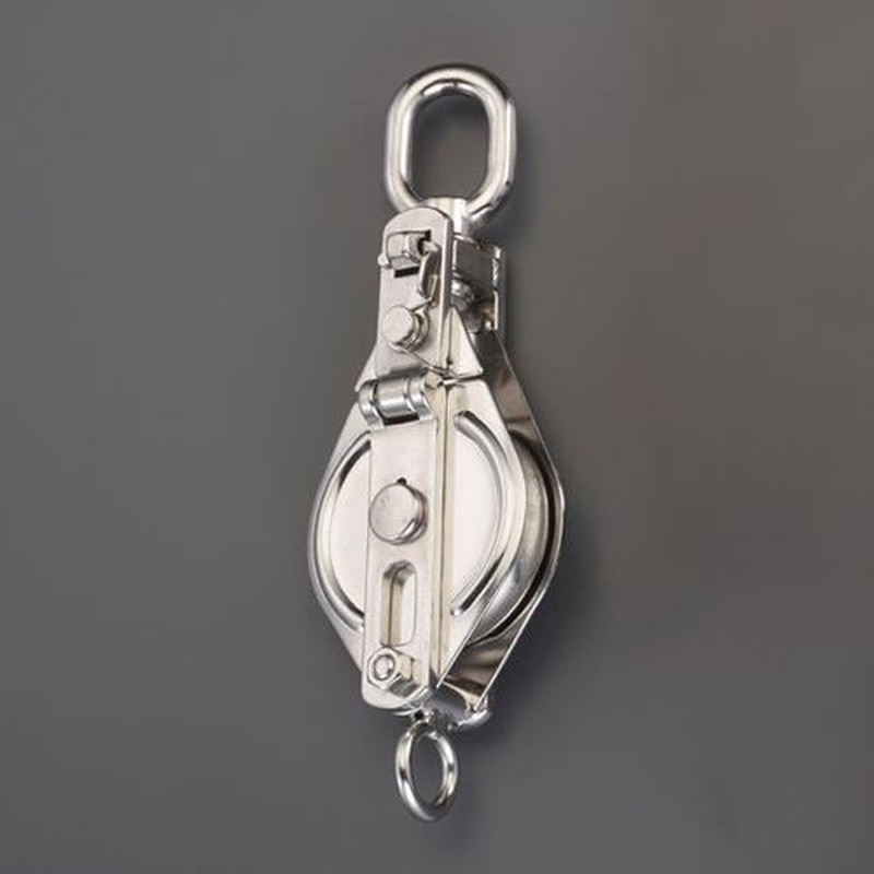 エスコ EA987HJ-11 75mm/500kgオーフ型滑車(ステンレス) 1個（ご注文単位1個）【直送品】