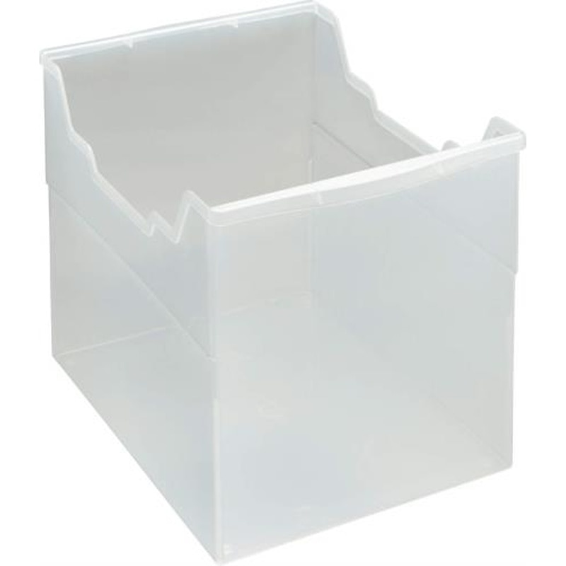 エスコ EA954TE-88 265x365x246mmファイルスタンド(透明) 1個（ご注文単位1個）【直送品】