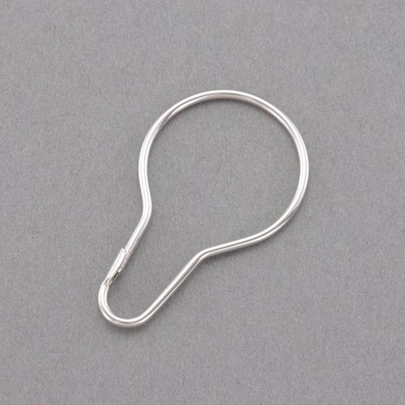 エスコ EA638DS-51 40mmカーテンフック(ステンレス製/5個) 1個(ご注文単位1個)【直送品】