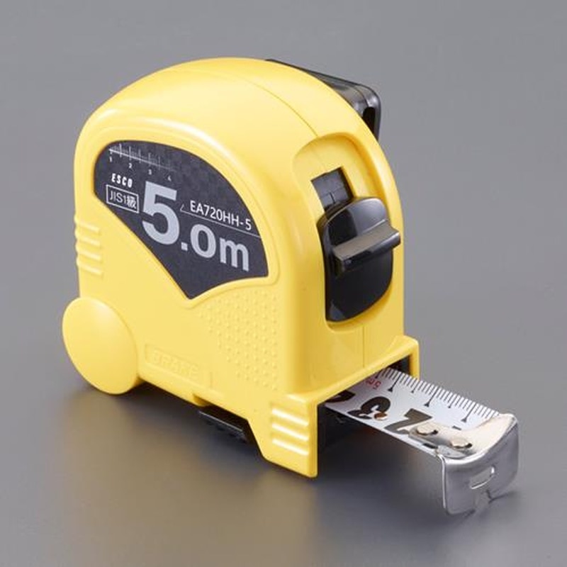 エスコ EA720HH-5 25mmx5.0mメジャー(高視認テープ) 1個(ご注文単位1個)【直送品】
