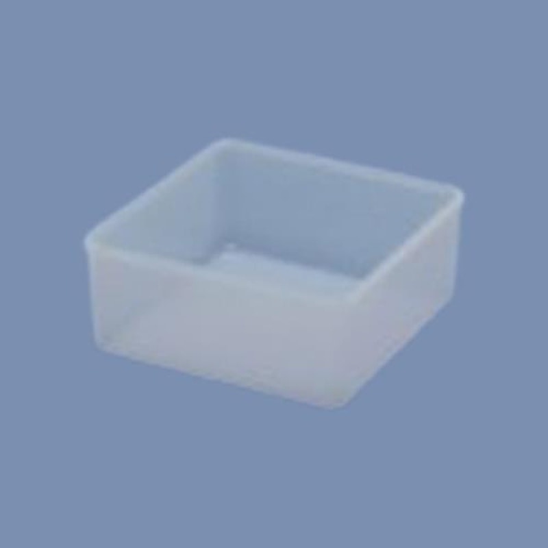 エスコ EA508FA-7 107x107x48mmトレー(PFA) 1個(ご注文単位1個)【直送品】