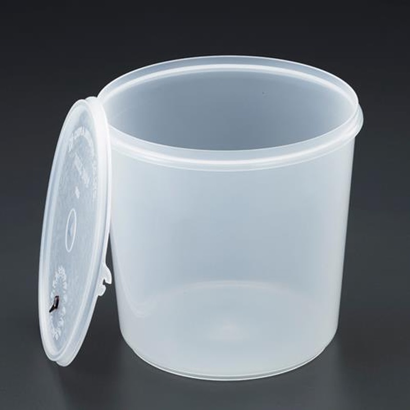 エスコ EA508FC-23 φ166x159mm/2.2L保存容器(日付管理蓋) 1個(ご注文単位1個)【直送品】