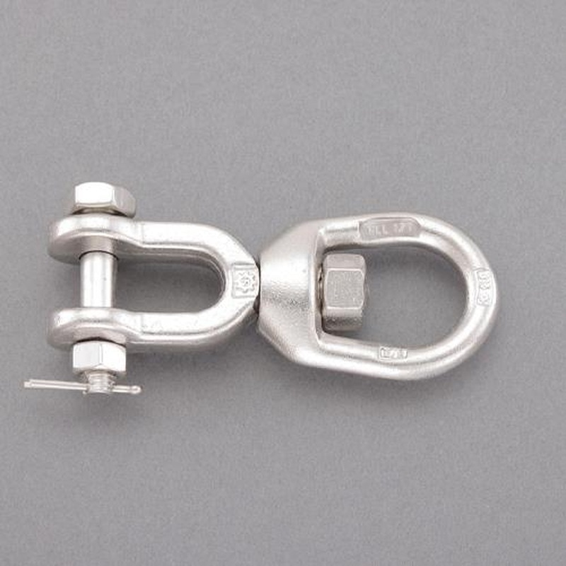エスコ EA638FC-24 38.1x151.6mmEye＆Jawスイベル(ステンレス製) 1個（ご注文単位1個）【直送品】
