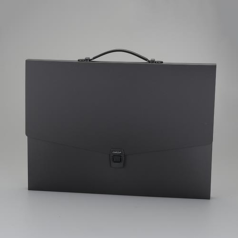 エスコ EA762CF-473 A3/350x487mmデザインケース(黒) 1個(ご注文単位1個)【直送品】