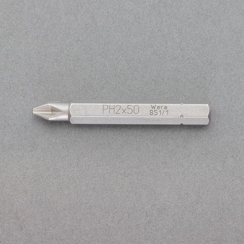 エスコ EA611A-11 #1x50mm［＋]ドライバービット 1個（ご注文単位1個）【直送品】