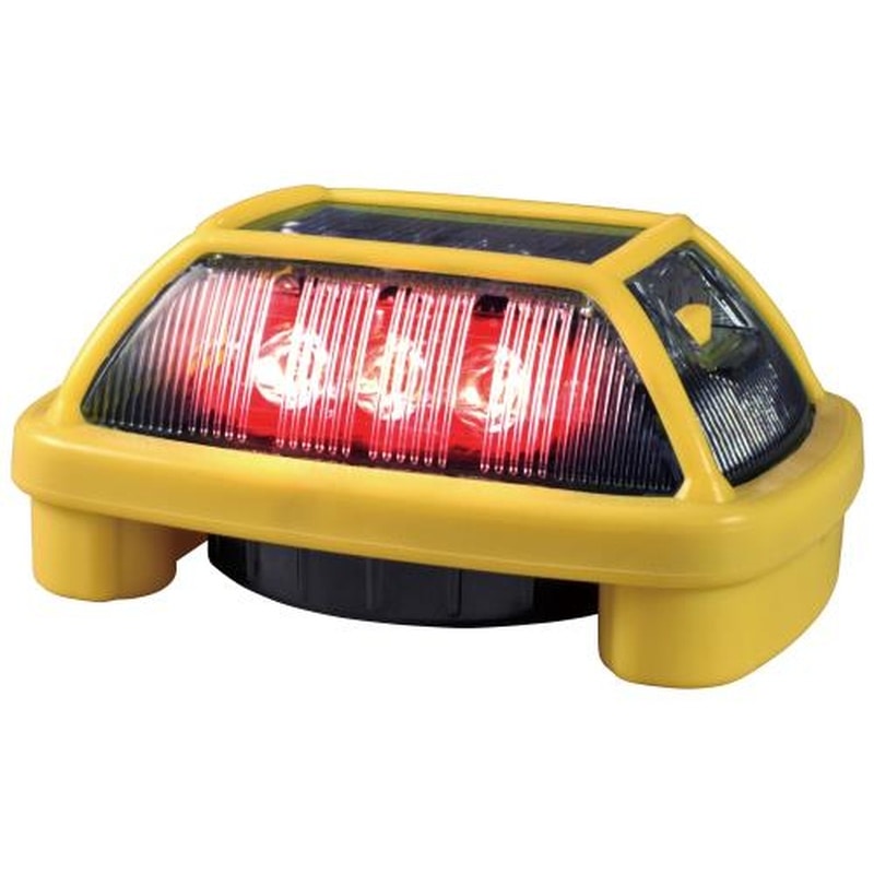 エスコ EA983FR-131[単3x3本]LED警告灯(マグネット付/赤) 1個（ご注文単位1個）【直送品】