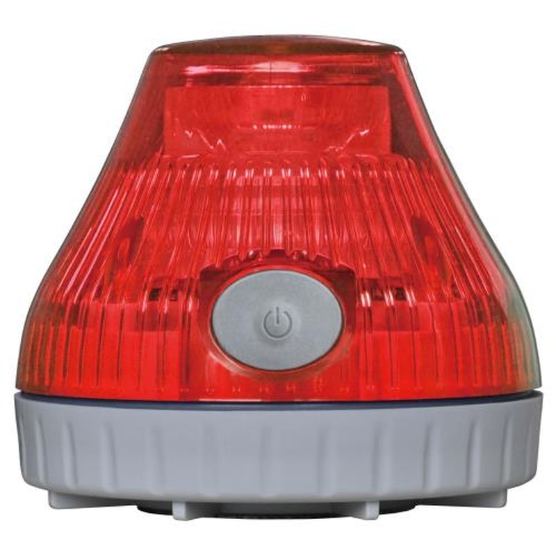 エスコ EA983FS-141[充電式]LED回転灯(マグネット付/赤) 1個（ご注文単位1個）【直送品】