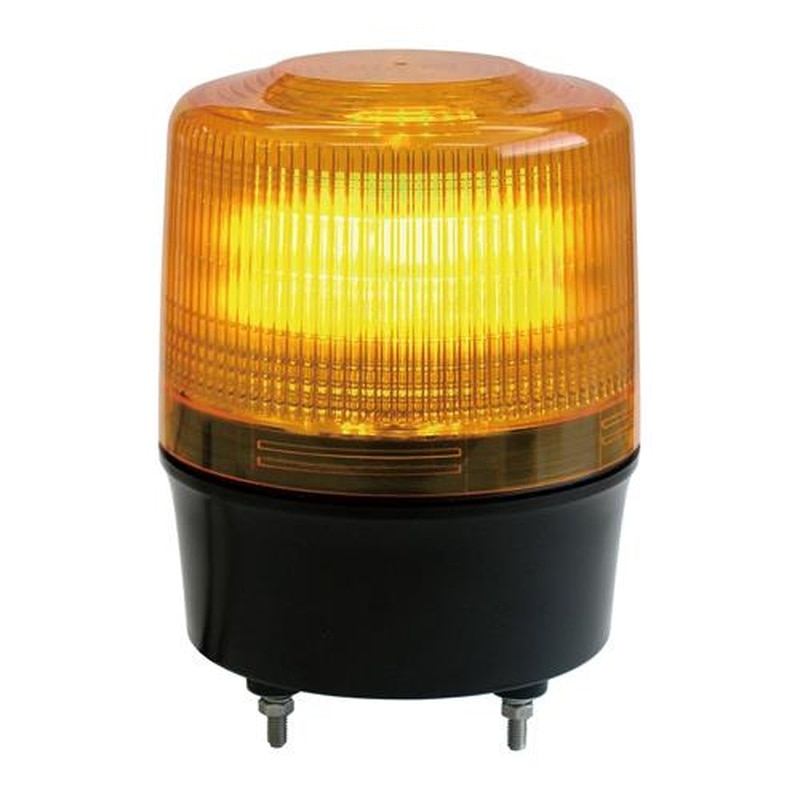 エスコ EA864CW-52 AC100V車両入出庫警告灯(ブザー付/黄) 1個(ご注文単位1個)【直送品】