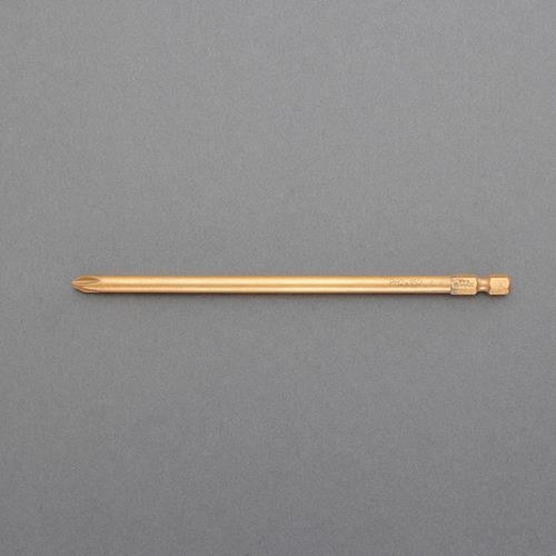 エスコ EA611GA-183 #3x152mm［＋]ドライバービット(ダイヤモンド付) 1個（ご注文単位1個）【直送品】