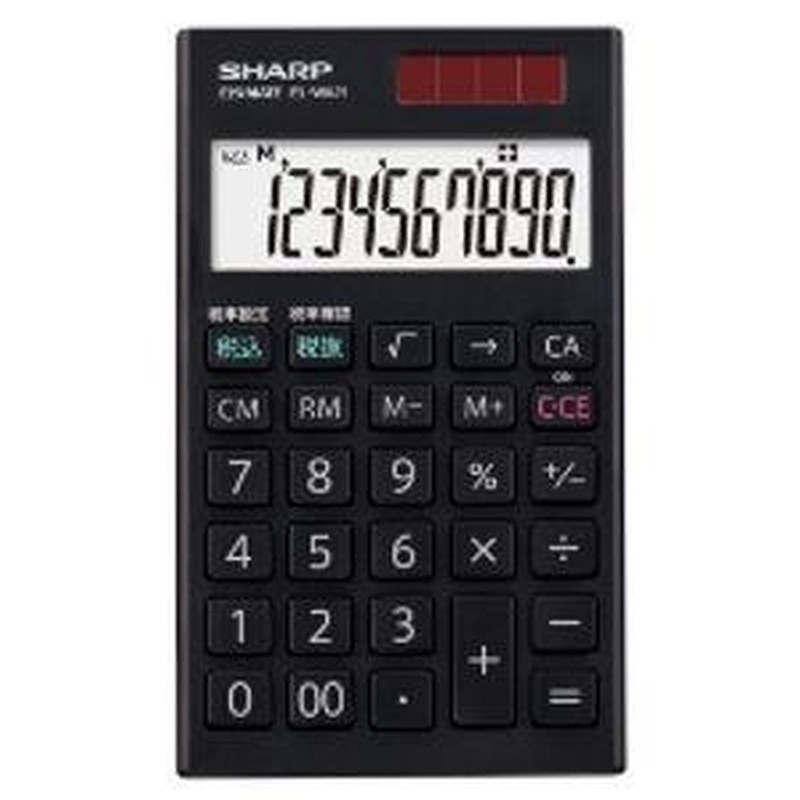 エスコ EA761G-50 10桁計算機 1個（ご注文単位1個）【直送品】