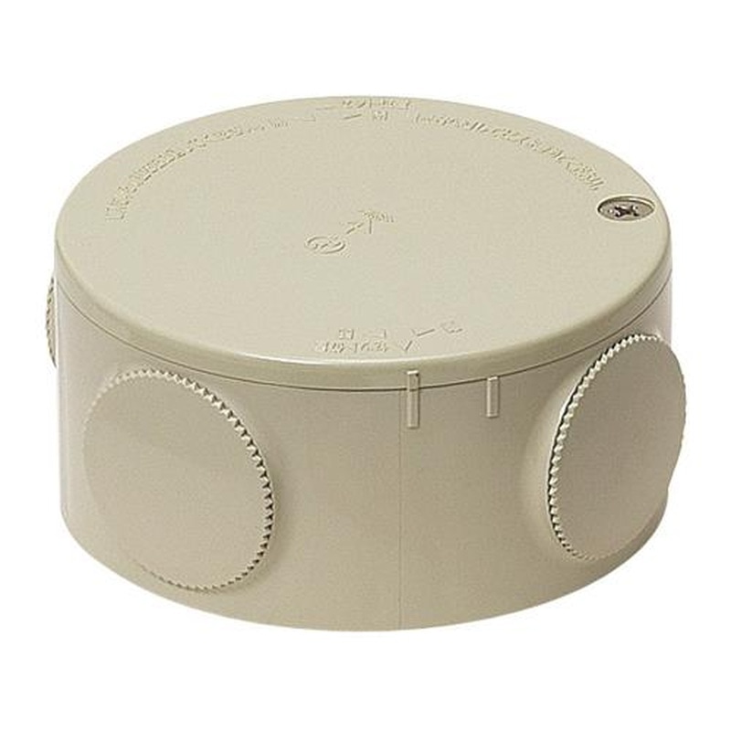 エスコ EA940CS-211 φ28mm露出ボックス(異種管用/4方向) 1個(ご注文単位1個)【直送品】