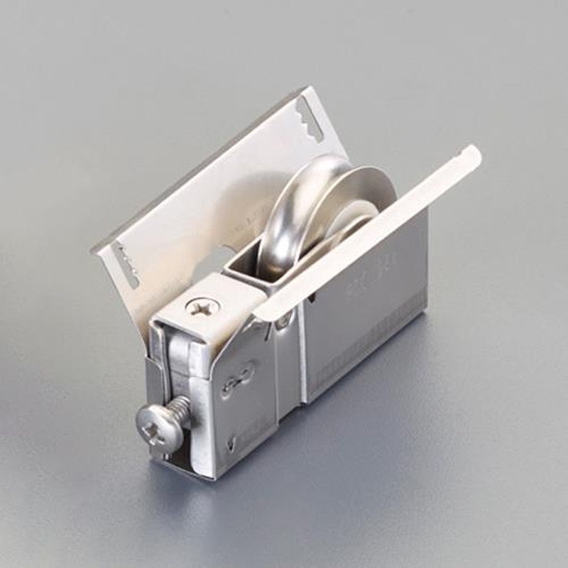 エスコ EA986RJ-70 12-23mmサッシ取替戸車(平行型/ステンレス車) 1個(ご注文単位1個)【直送品】