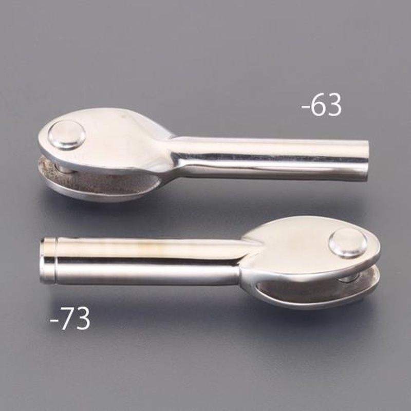 エスコ EA638RT-71 M5x40mm止め金具(左・雌ねじ/ステンレス製) 1個(ご注文単位1個)【直送品】