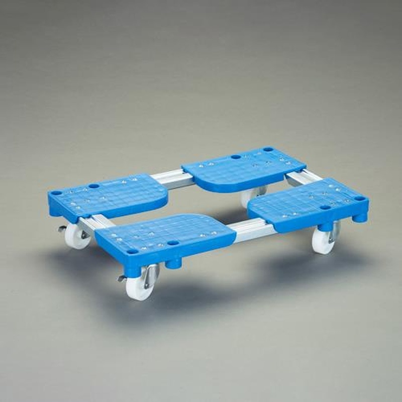 エスコ EA520AR-61 330x530-430x630mm/200kgドーリー(樹脂製フラット 1個(ご注文単位1個)【直送品】