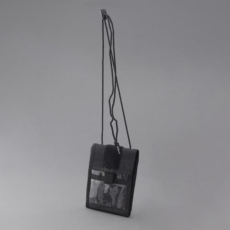 エスコ EA925DB-31 127x19x152mm小物ポーチ(黒) 1個(ご注文単位1個)【直送品】