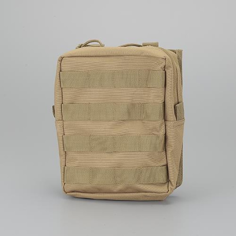 エスコ EA925DB-35 127x63x177mm小物ポーチ(コヨーテ) 1個(ご注文単位1個)【直送品】