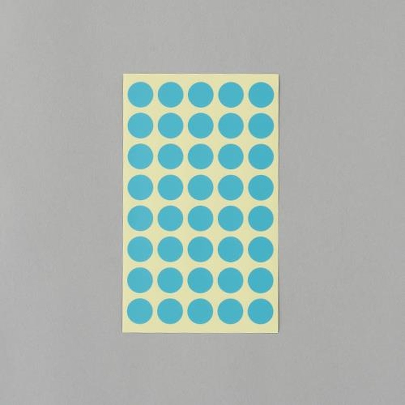 エスコ EA956VC-96 φ15mm/560片カラーラベルシール(空/14枚 1個（ご注文単位1個）【直送品】