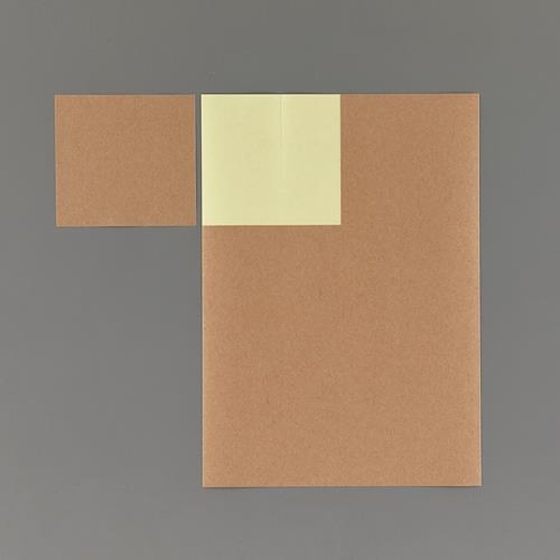 エスコ EA759XD-92 A4/2面210x148.5mmクラフト紙ラベル(20枚) 1個(ご注文単位1個)【直送品】