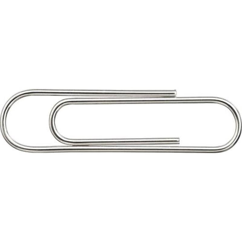 エスコ EA762FA-8[大/28mm]ゼムクリップ(1000本) 1個（ご注文単位1個）【直送品】