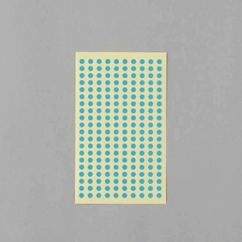 エスコ EA956VC-56 φ5mm/1800片カラーラベルシール(空/9枚) 1個（ご注文単位1個）【直送品】