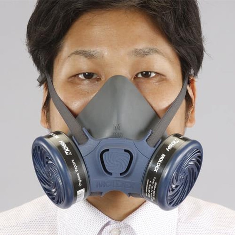 エスコ EA800MV-3[L]カートリッジ式ハーフマスク 1個（ご注文単位1個）【直送品】