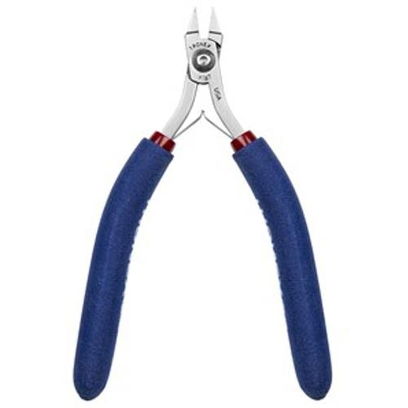 エスコ EA537T-42 142mm精密プライヤー(ESD/平/バネ付) 1個(ご注文単位1個)【直送品】