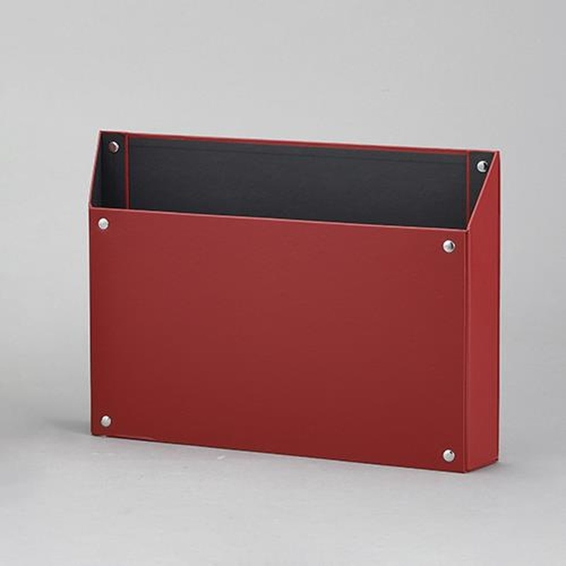 エスコ EA762FG-355 247x344x53mmマグネットポケット(ヨコ型/赤) 1個(ご注文単位1個)【直送品】