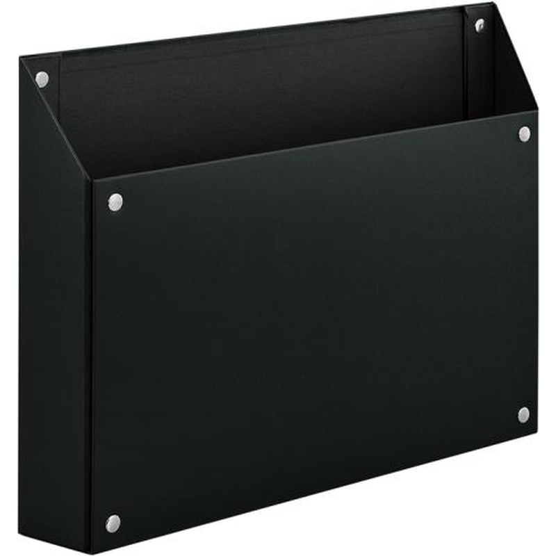 エスコ EA762FG-358 247x344x53mmマグネットポケット(ヨコ型/黒) 1個(ご注文単位1個)【直送品】