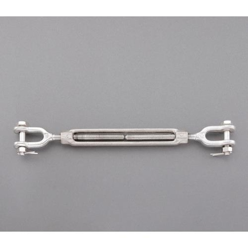 エスコ EA638KH-63 9.5mmターンバックル(Jaw＆Jaw/ステンレス製) 1個（ご注文単位1個）【直送品】