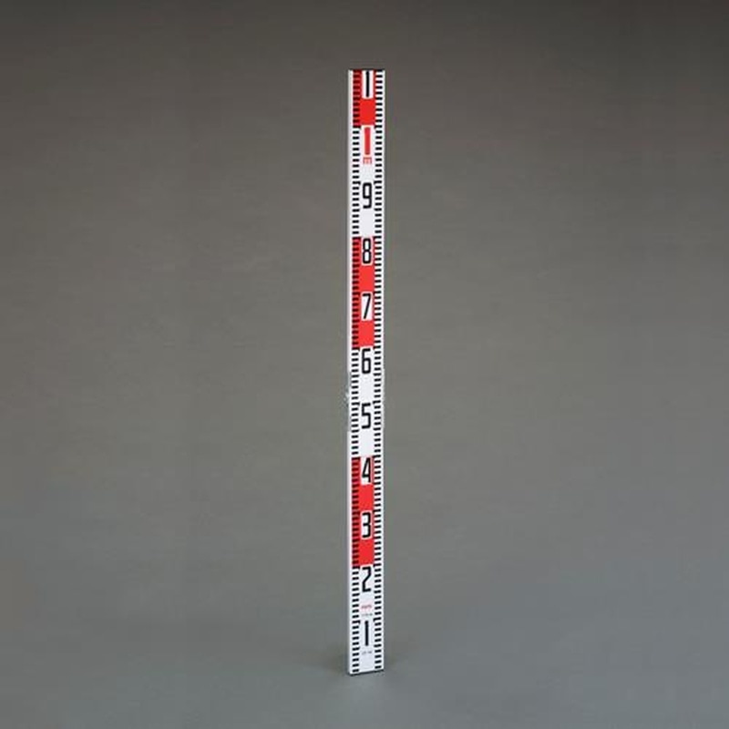 エスコ EA720ME-58 1.1m(50+60cm折)測量ロッド(アルミ製) 1個(ご注文単位1個)【直送品】