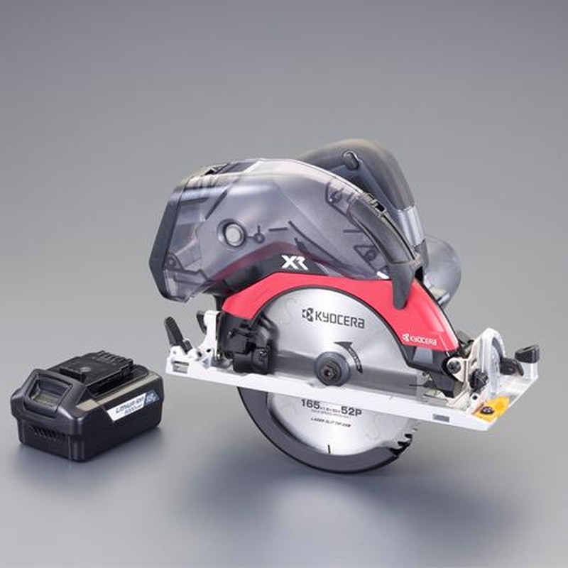 エスコ EA851K-3 φ165mm/18.0V［充電式]丸鋸(集じん兼用) 1個（ご注文単位1個）【直送品】