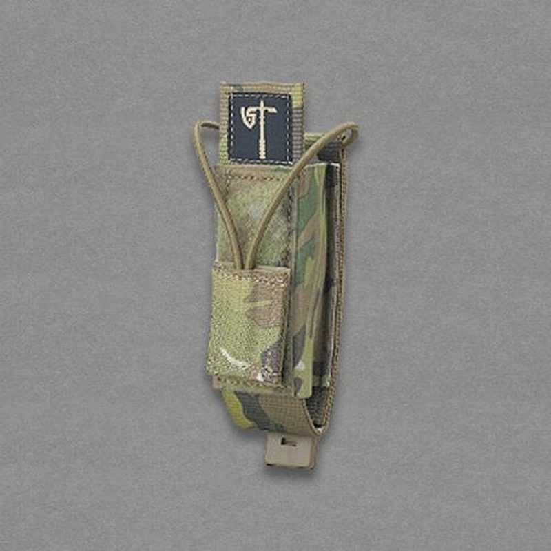 エスコ EA925DB-23 50x63x152mm無線用ポーチ(カモフラージュ) 1個（ご注文単位1個）【直送品】