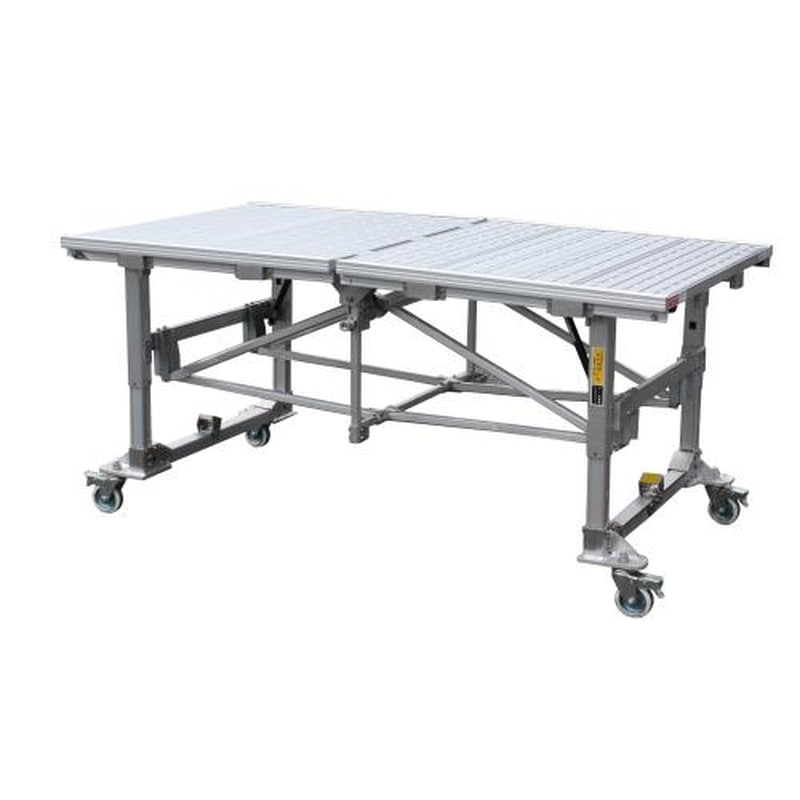 エスコ EA905DF-111 1000x1860x675-868mm移動式室内足場台 1個（ご注文単位1個）【直送品】