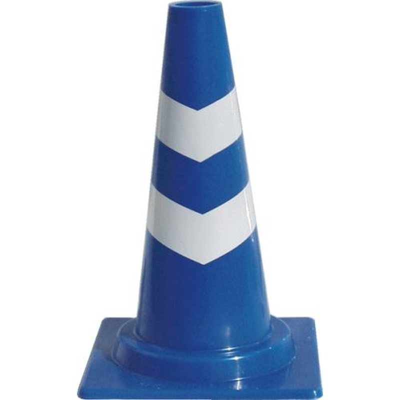 エスコ EA983FT-752 290x290x450mmミニカットコーン(青/反射有/10本) 1個（ご注文単位1個）【直送品】