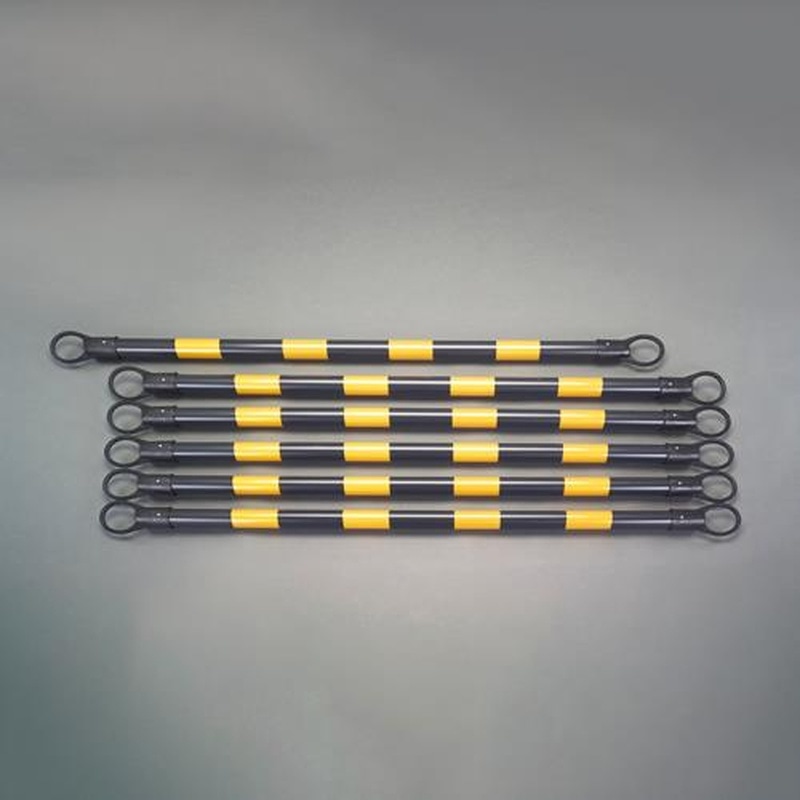 エスコ EA983FV-221 1.5m太径ガードバー(黄/黒・6本) 1個（ご注文単位1個）【直送品】