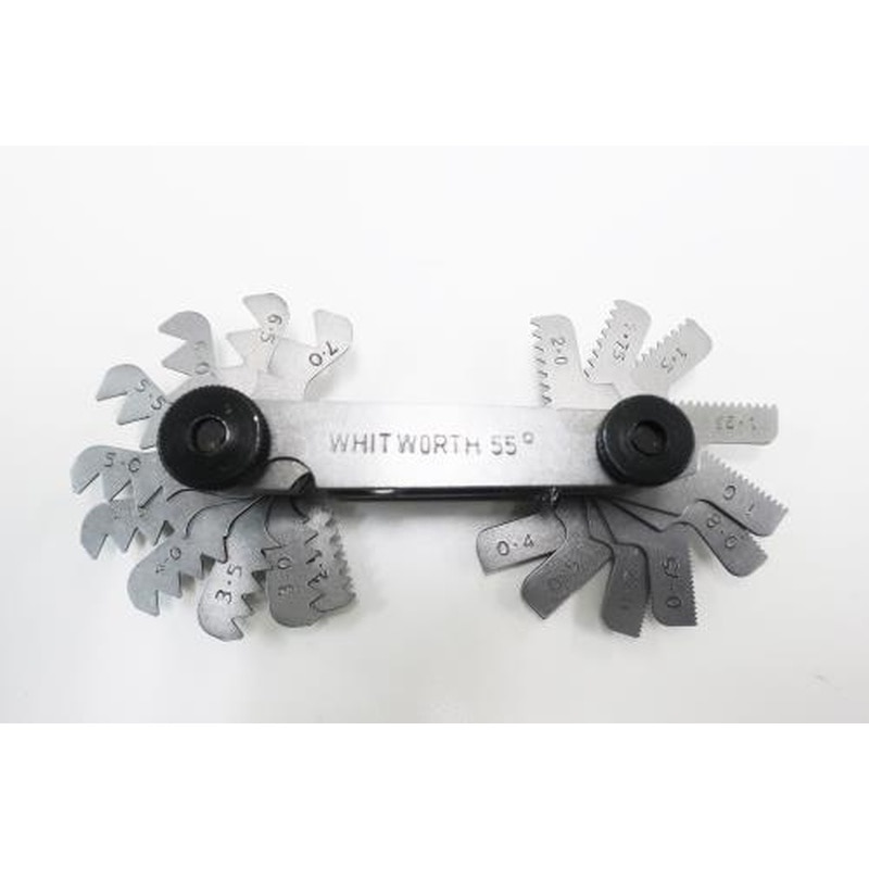 エスコ EA725SA-53 ピッチゲージ(メトリック・ウィットワース) 1個（ご注文単位1個）【直送品】