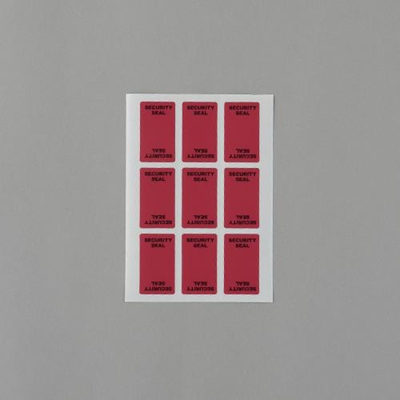 エスコ EA983TS-84 25x43mm開封防止シール(金属・樹脂・ガラス用) 1個（ご注文単位1個）【直送品】