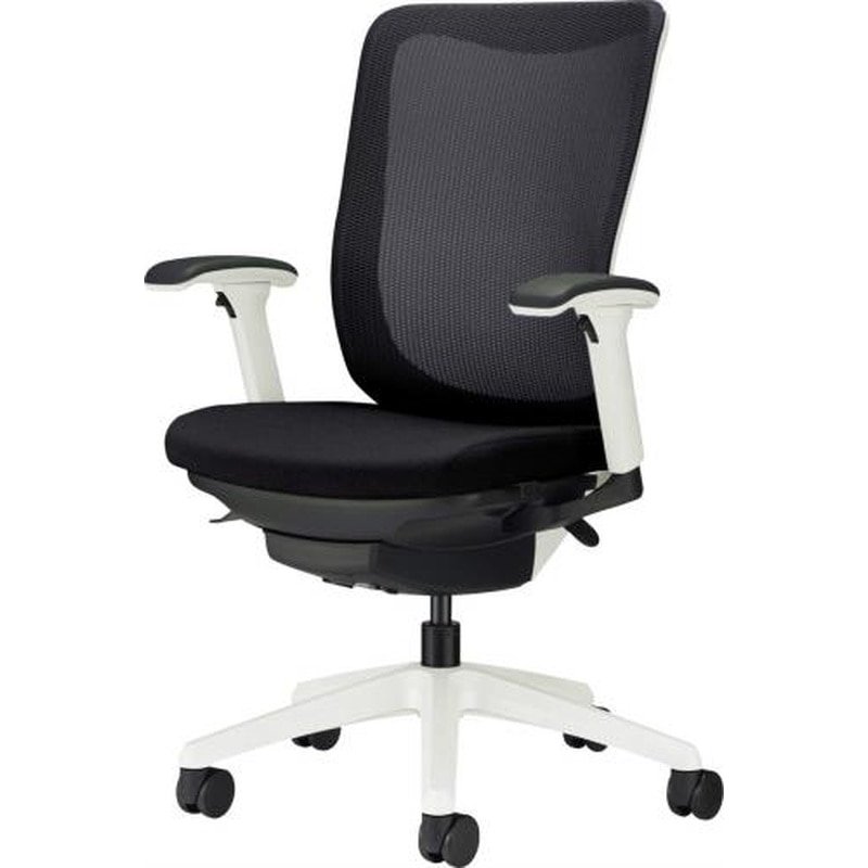 エスコ EA956XA-114 ビジネスチェアー(ブラック) 1個（ご注文単位1個）【直送品】