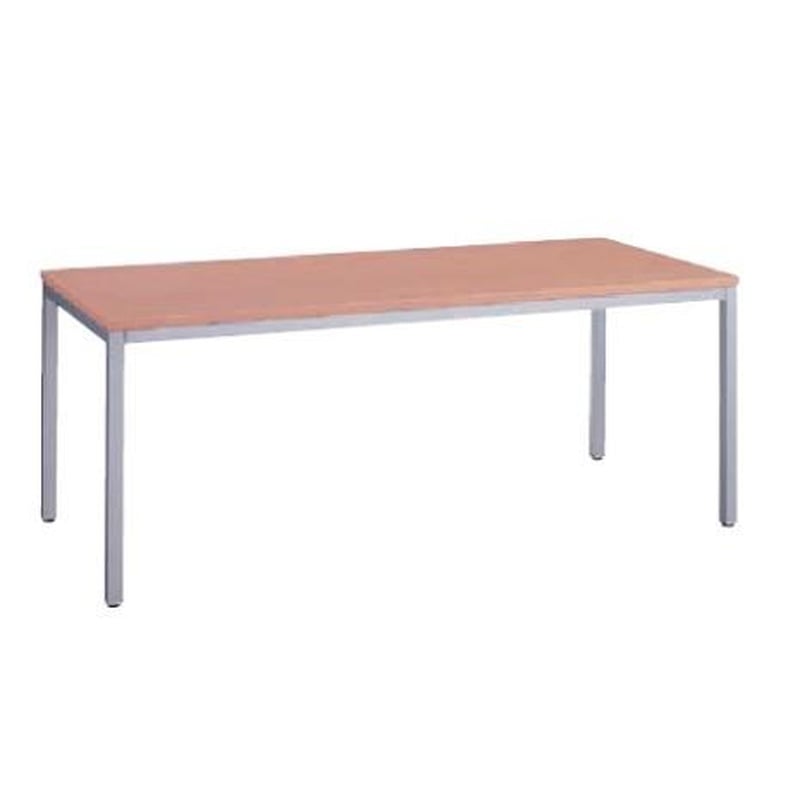 エスコ EA954HC-802 1500x800x700mmミーティングテーブル(ナチュラル) 1個（ご注文単位1個）【直送品】