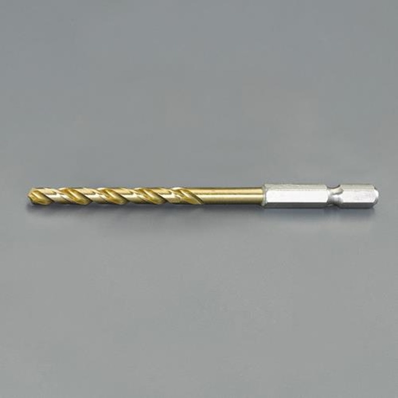 エスコ EA824DG-4.2 1/4”/4.2mmドリルビット(HSS/2本) 1個（ご注文単位1個）【直送品】