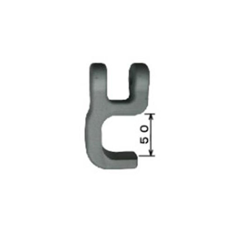 エスコ EA948TE-64 EA948TE-63用替金具(φ48.6mm用) 1個(ご注文単位1個)【直送品】