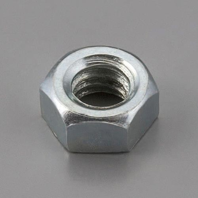 エスコ EA949LS-830A W3/8x1.6六角ナット(ユニクロメッキ/20個) 1個(ご注文単位1個)【直送品】
