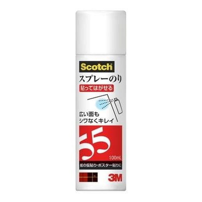 エスコ EA920EA-16 100mlスプレーのり(貼ってはがせる) 1個(ご注文単位1個)【直送品】