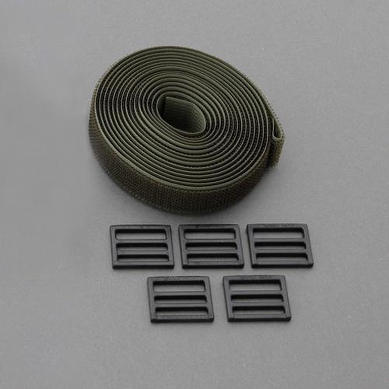 エスコ EA944MA-5G 25mmx3.0m片面マジックストラップ(OD色) 1個(ご注文単位1個)【直送品】