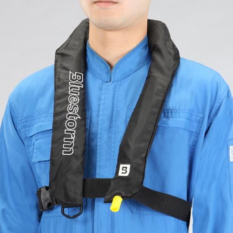 エスコ EA915DD-13 ライフベスト(黒) 1個(ご注文単位1個)【直送品】