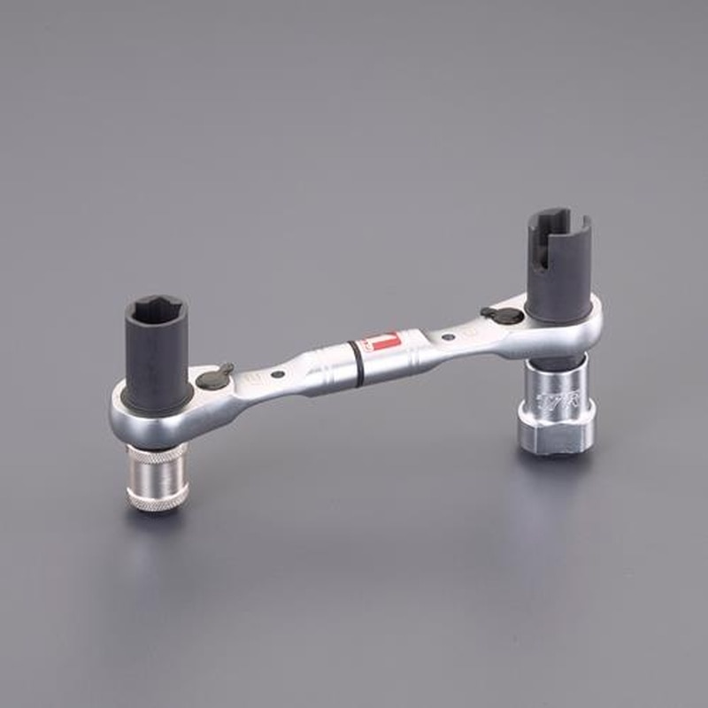 エスコ EA602AM-5 多機能レンチ(8WAY型/ショート) 1個(ご注文単位1個)【直送品】