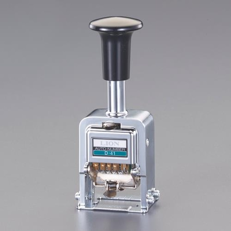 エスコ EA762AF-148 4桁5様式ナンバーリング(D型) 1個(ご注文単位1個)【直送品】