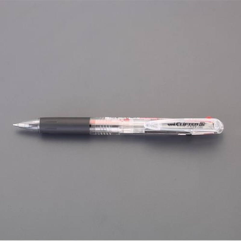 エスコ EA765MG-131A 0.7mm2色ボールペン(黒・赤) 1個(ご注文単位1個)【直送品】